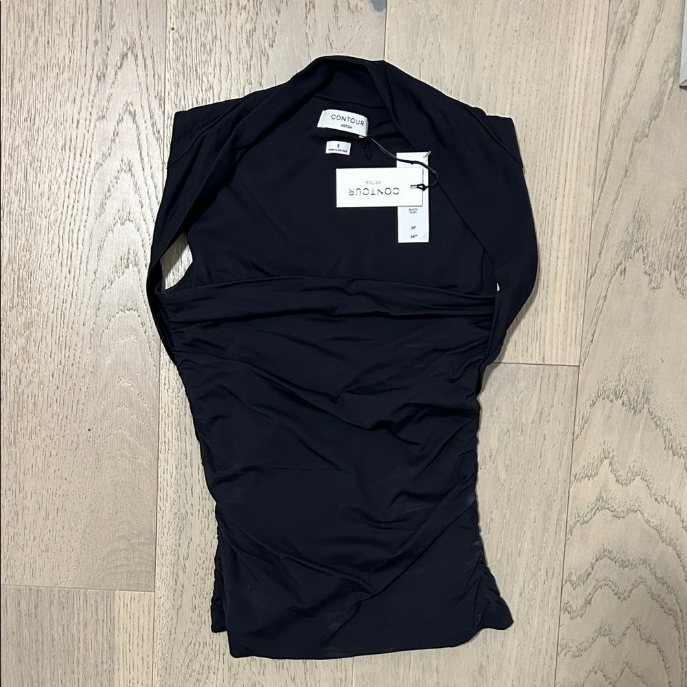 Aritzia Black Blouse